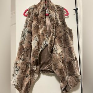Fabulous Furs faux vest